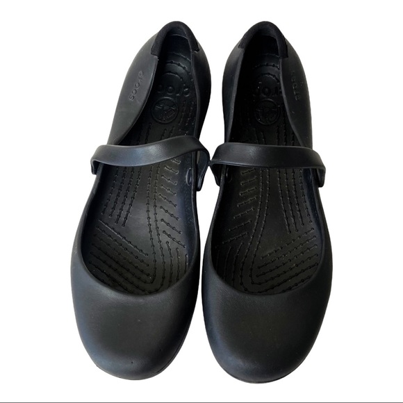 Crocs Alice Closed Toe Mary Jane Flats - Picture 2 of 10